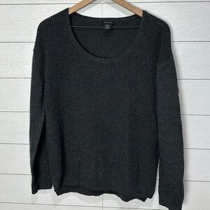 Calvin Klein Jeans Gray Shimmer Sweater Size Medium